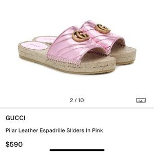 Gucci Espadrille Sandals